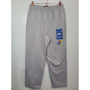 Champs‎ Sports Kansas Jayhawks KU Grey Fleece Sweatpants Mens L Team Edition